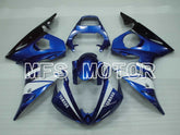 Yamaha YZF-R6 2005 Injection ABS Fairing - Factory Style - Blue White - MFS3700